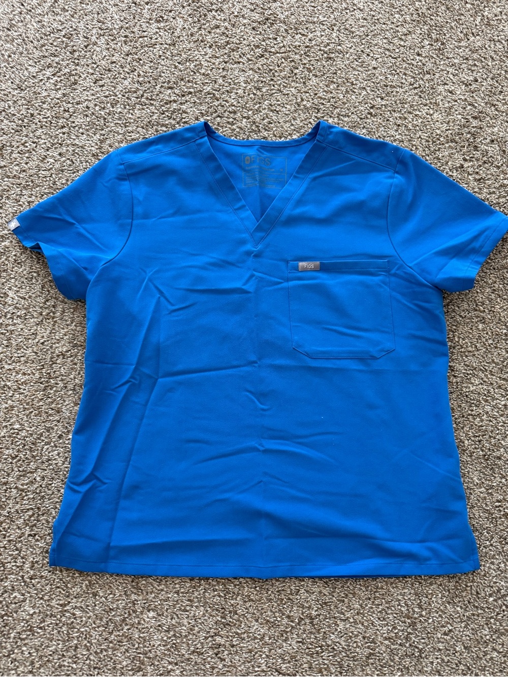 Figs Women's Royal Blue Catrina scrub top
